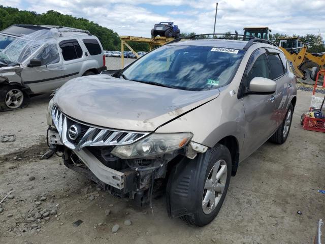 JN8AZ18WX9W104163 - 2009 NISSAN MURANO S CREAM photo 1