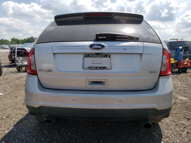 2FMDK3JC6BBA89155 - 2011 FORD EDGE SEL SILVER photo 6