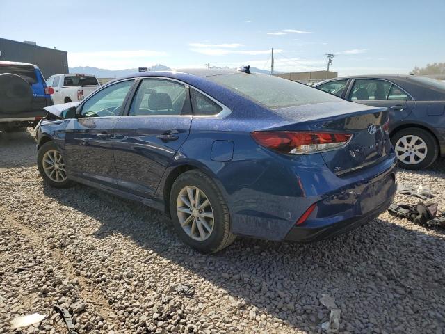 5NPE24AF5KH800387 - 2019 HYUNDAI SONATA SE BLUE photo 2