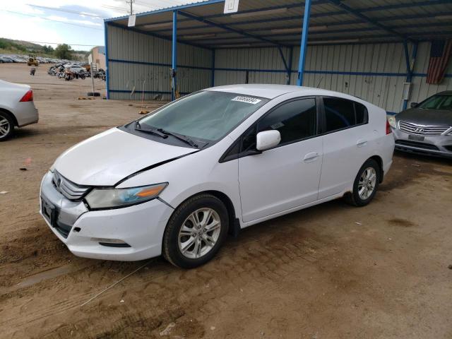 JHMZE2H75AS010663 - 2010 HONDA INSIGHT EX WHITE photo 1