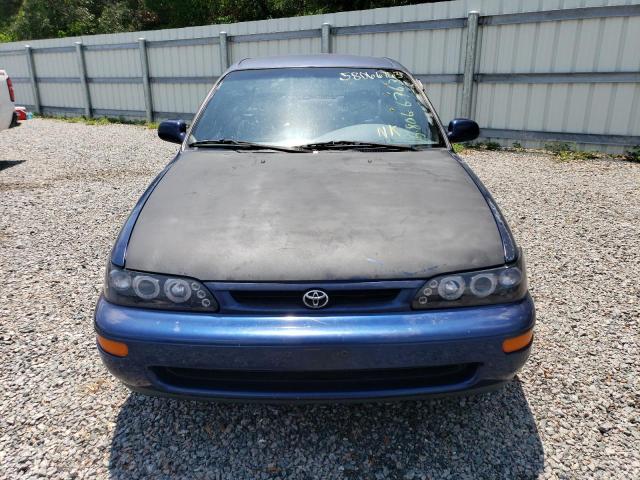 1NXBB02E3VZ585809 - 1997 TOYOTA COROLLA DX BLUE photo 5