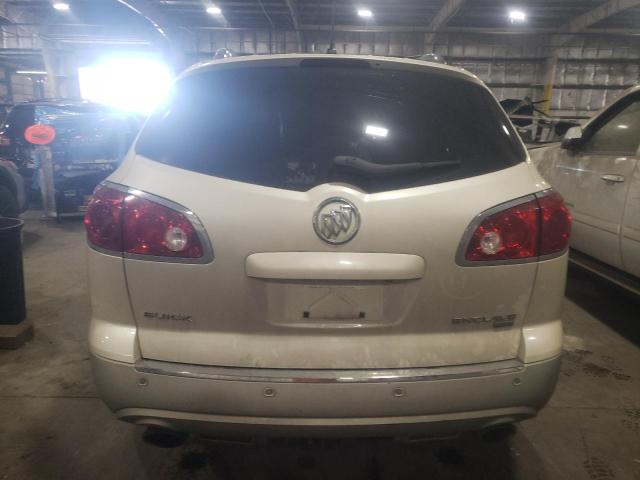 5GALVBEDXAJ139572 - 2010 BUICK ENCLAVE CXL WHITE photo 6