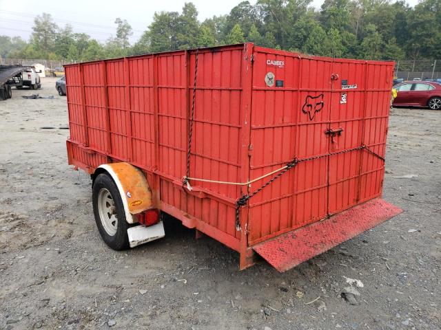 1P9US1013PG140009 - 1993 PEQU TRAILER RED photo 2