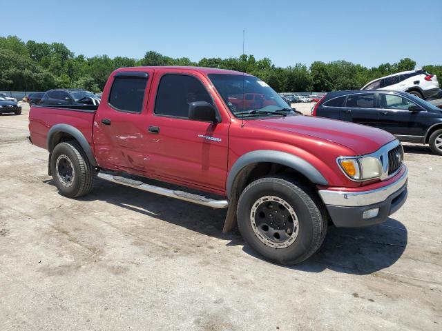 5TEGN92N74Z428411 - 2004 TOYOTA TACOMA DOUBLE CAB PRERUNNER MAROON photo 4