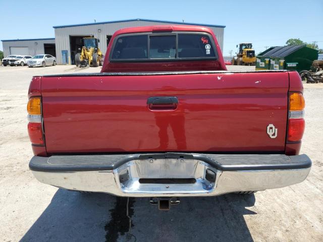 5TEGN92N74Z428411 - 2004 TOYOTA TACOMA DOUBLE CAB PRERUNNER MAROON photo 6