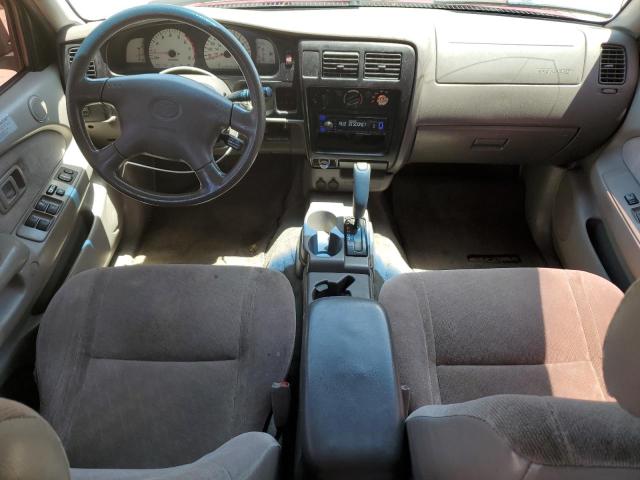 5TEGN92N74Z428411 - 2004 TOYOTA TACOMA DOUBLE CAB PRERUNNER MAROON photo 8