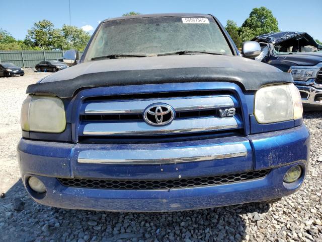 5TBDT441X5S498238 - 2005 TOYOTA TUNDRA DOUBLE CAB SR5 BLUE photo 5