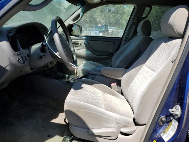 5TBDT441X5S498238 - 2005 TOYOTA TUNDRA DOUBLE CAB SR5 BLUE photo 7