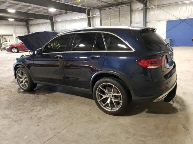 W1N0G8EB7NG072972 - 2022 MERCEDES-BENZ GLC 300 4MATIC BLUE photo 2