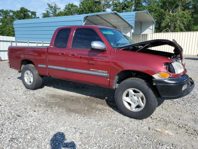 5TBBT44161S164113 - 2001 TOYOTA TUNDRA ACCESS CAB 栗色 照片 4
