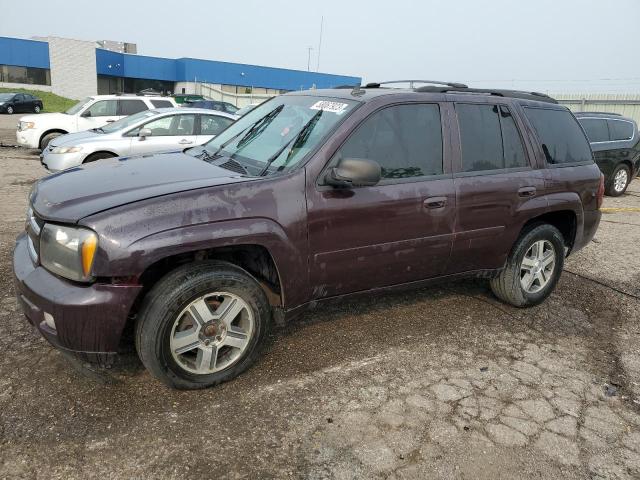 1GNDT13S682180670 - 2008 CHEVROLET TRAILBLAZE LS PURPLE photo 1