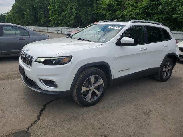 1C4PJMDNXKD150637 - 2019 JEEP CHEROKEE LIMITED WHITE photo 1