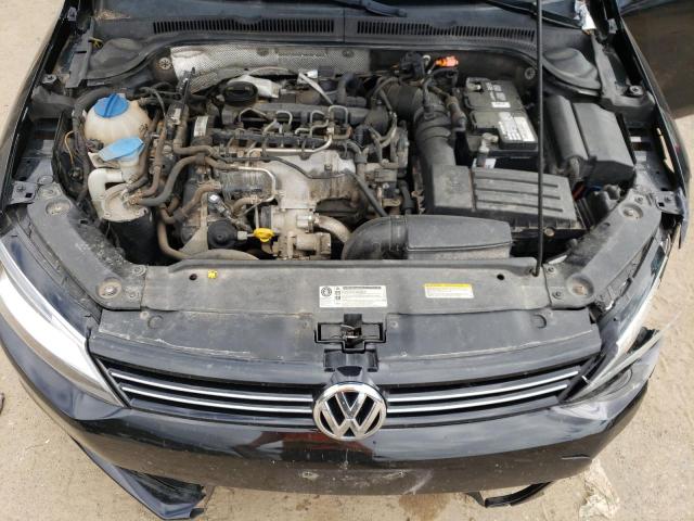 3VWLL7AJ7EM260658 - 2014 VOLKSWAGEN JETTA TDI BLACK photo 11