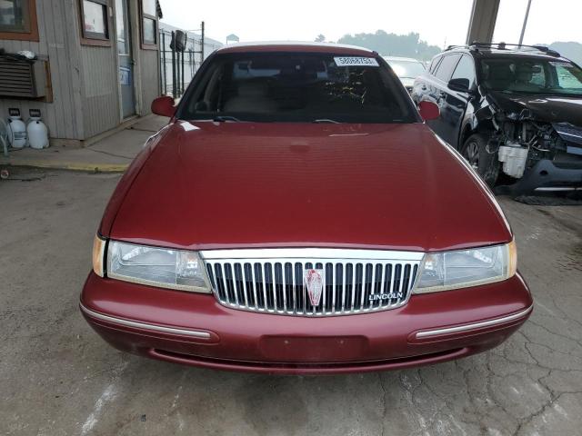 1LNLM97V6VY719037 - 1997 LINCOLN CONTINENTA MAROON photo 5