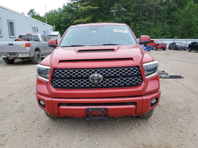 5TFUY5F15KX851146 - 2019 TOYOTA TUNDRA DOUBLE CAB SR/SR5 RED photo 5