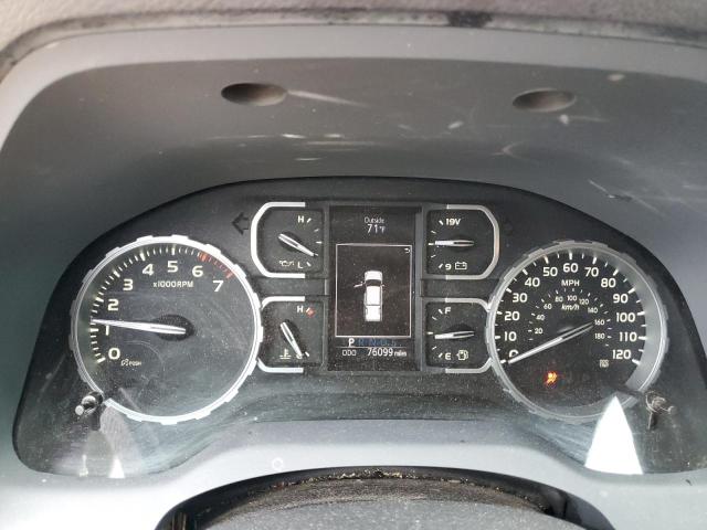 5TFUY5F15KX851146 - 2019 TOYOTA TUNDRA DOUBLE CAB SR/SR5 RED photo 9