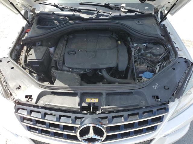 4JGDA5HB3FA608708 - 2015 MERCEDES-BENZ ML 350 4MATIC WHITE photo 12