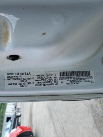 ZFBERFAT6G6B21474 - 2016 RAM PROMASTER თეთრი ფოტო 14