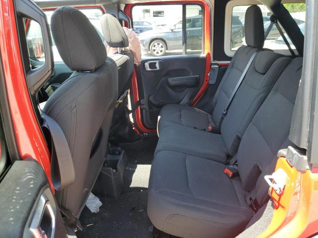 1C4HJXDN2NW273623 - 2022 JEEP WRANGLER U SPORT წითელი ფოტო 10