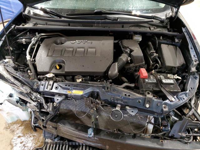 2T1BURHEXKC230462 - 2019 TOYOTA COROLLA L 蓝色 照片 11