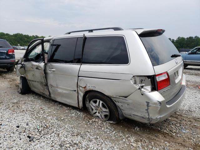 5FNRL38747B433723 - 2007 HONDA ODYSSEY EXL SILVER photo 2