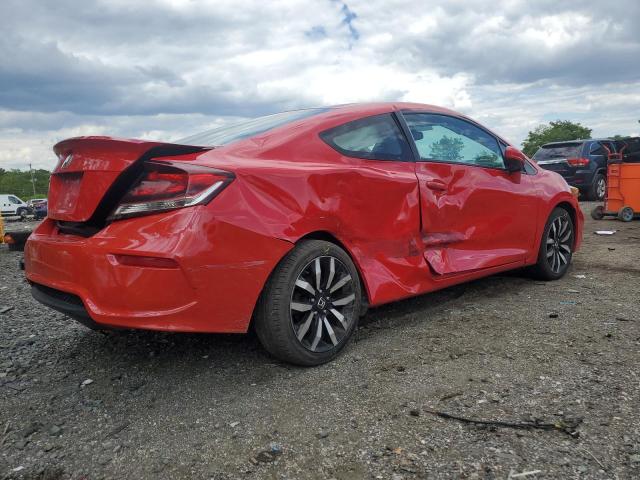 2HGFG3B04FH533964 - 2015 HONDA CIVIC EXL RED photo 3