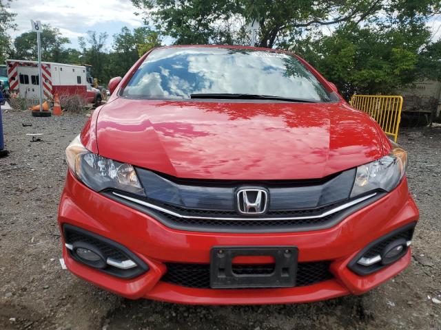 2HGFG3B04FH533964 - 2015 HONDA CIVIC EXL RED photo 5