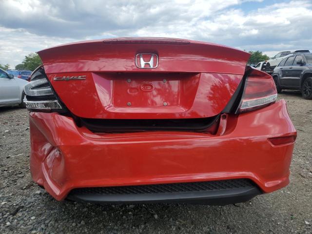 2HGFG3B04FH533964 - 2015 HONDA CIVIC EXL RED photo 6