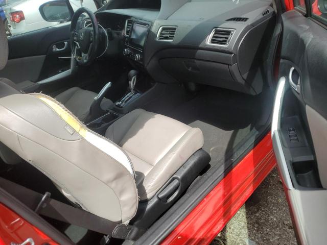 2HGFG3B04FH533964 - 2015 HONDA CIVIC EXL RED photo 8