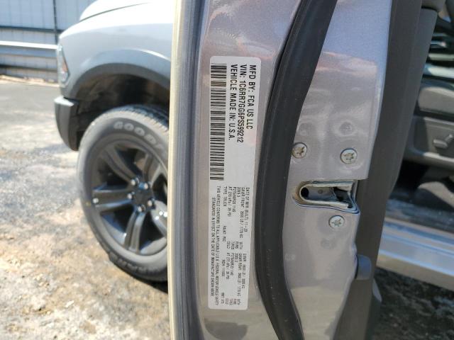 1C6RR7GG6PS599212 - 2023 RAM 1500 CLASS SLT 灰色 照片 12