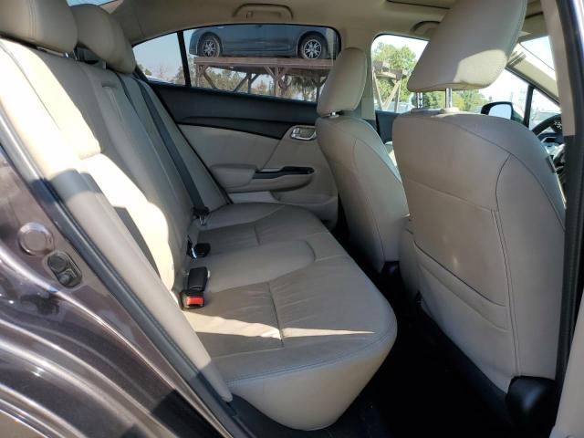 2HGFB2F9XDH528377 - 2013 HONDA CIVIC EXL 棕色 照片 10