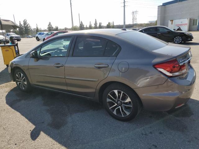 2HGFB2F9XDH528377 - 2013 HONDA CIVIC EXL 棕色 照片 2