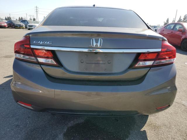 2HGFB2F9XDH528377 - 2013 HONDA CIVIC EXL 棕色 照片 6