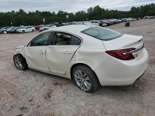 2G4GK5EXXF9144595 - 2015 BUICK REGAL WHITE photo 2