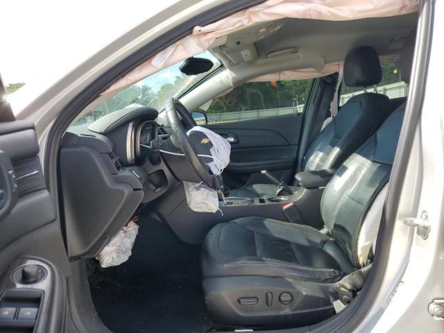 1G11F5SL2FF210086 - 2015 CHEVROLET MALIBU LTZ ვერცხლისფერი ფოტო 7