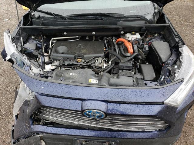 2T3DWRFV0LW059928 - 2020 TOYOTA RAV4 LIMITED BLUE photo 12