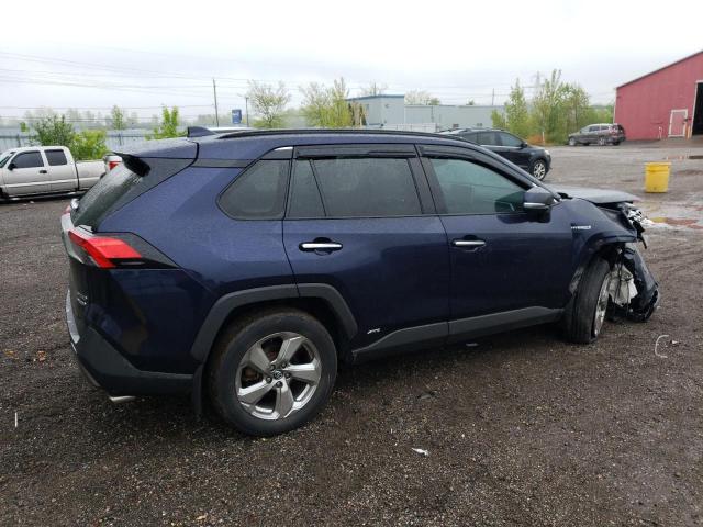 2T3DWRFV0LW059928 - 2020 TOYOTA RAV4 LIMITED BLUE photo 3