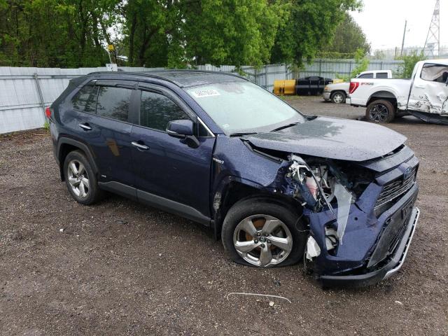 2T3DWRFV0LW059928 - 2020 TOYOTA RAV4 LIMITED BLUE photo 4