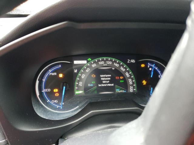 2T3DWRFV0LW059928 - 2020 TOYOTA RAV4 LIMITED BLUE photo 9