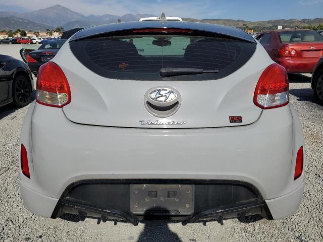 KMHTC6AD3DU153135 - 2013 HYUNDAI VELOSTER GRAY photo 6