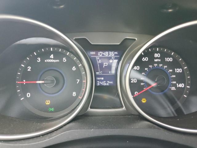 KMHTC6AD3DU153135 - 2013 HYUNDAI VELOSTER GRAY photo 9