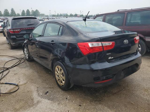 KNADM4A33G6537763 - 2016 KIA RIO LX BLACK photo 2