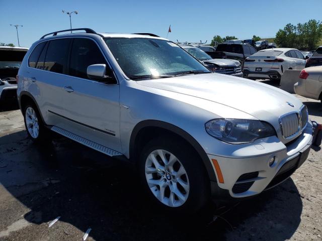 5UXZV4C54D0G54045 - 2013 BMW X5 XDRIVE35I SILVER photo 4