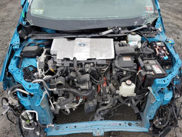 JTDKARFP9J3096452 - 2018 TOYOTA PRIUS PRIM 蓝色 照片 11