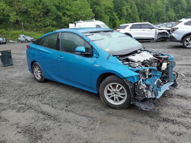 JTDKARFP9J3096452 - 2018 TOYOTA PRIUS PRIM 蓝色 照片 4