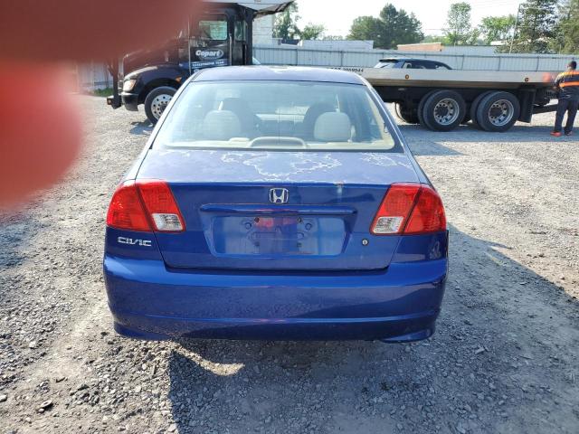 2HGES16365H601862 - 2005 HONDA CIVIC DX VP 蓝色 照片 6