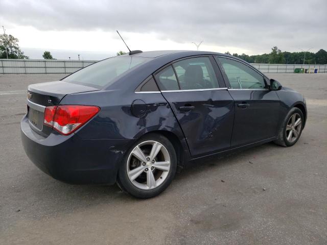 1G1PE5SB1F7285294 - 2015 CHEVROLET CRUZE LT BLUE photo 3