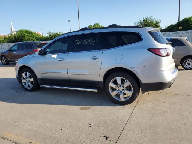 1GNKRJKD3GJ301992 - 2016 CHEVROLET TRAVERSE LTZ SILVER photo 2