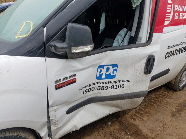 ZFBHRFAB2K6N27696 - 2019 RAM PROMASTER CITY  ფოტო 9