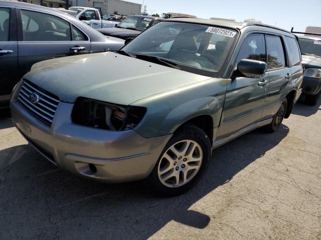 JF1SG67616H738102 - 2006 SUBARU FORESTER 2.5X LL BEAN GREEN photo 1